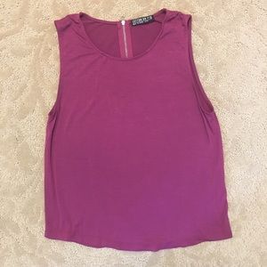 Versatile tank with zip-up back (XS)